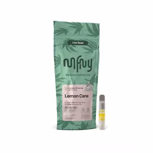 MFNY Lemon Cane Live Resin Vape Cartridge 0.5g 85.4% THC