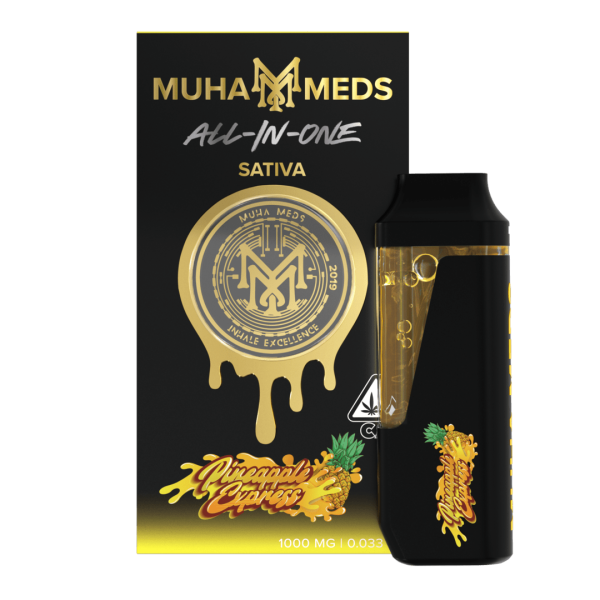 Muha Meds Pineapple Express 1g sativa all-in-one vape pen Australia