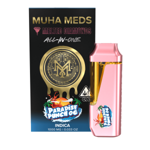 MUHA MEDS PARADISE PUNCH OG | INDICA 1g MELTED DIAMONDS VAPE PEN