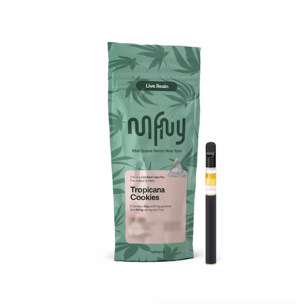 MFNY Tropicana Cookies Live Resin AIO Vape Pen 0.5g 71.38% THC