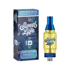 Sweet Lyfe Blue Dream 2.5ml vape cartridge infused with Live Resin and THCP – Sativa australia