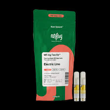 MFNY Electric Lime Live Resin 510 Vape Cartridge Two-Fer