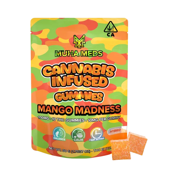 Muha Meds Mango Madness Gummies