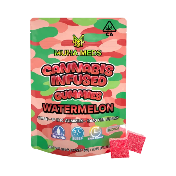 Muha Meds Watermelon Gummies