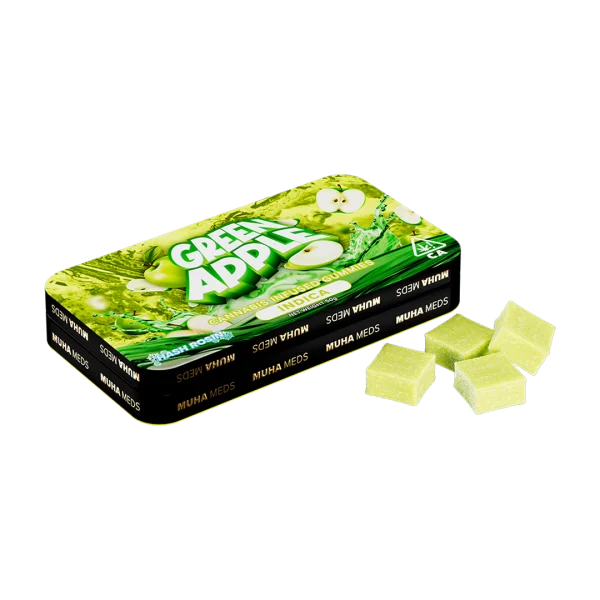 Muha Meds Green Apple Gummies