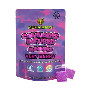 Muha Meds Very Berry Gummies